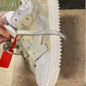 Off-white sneakers